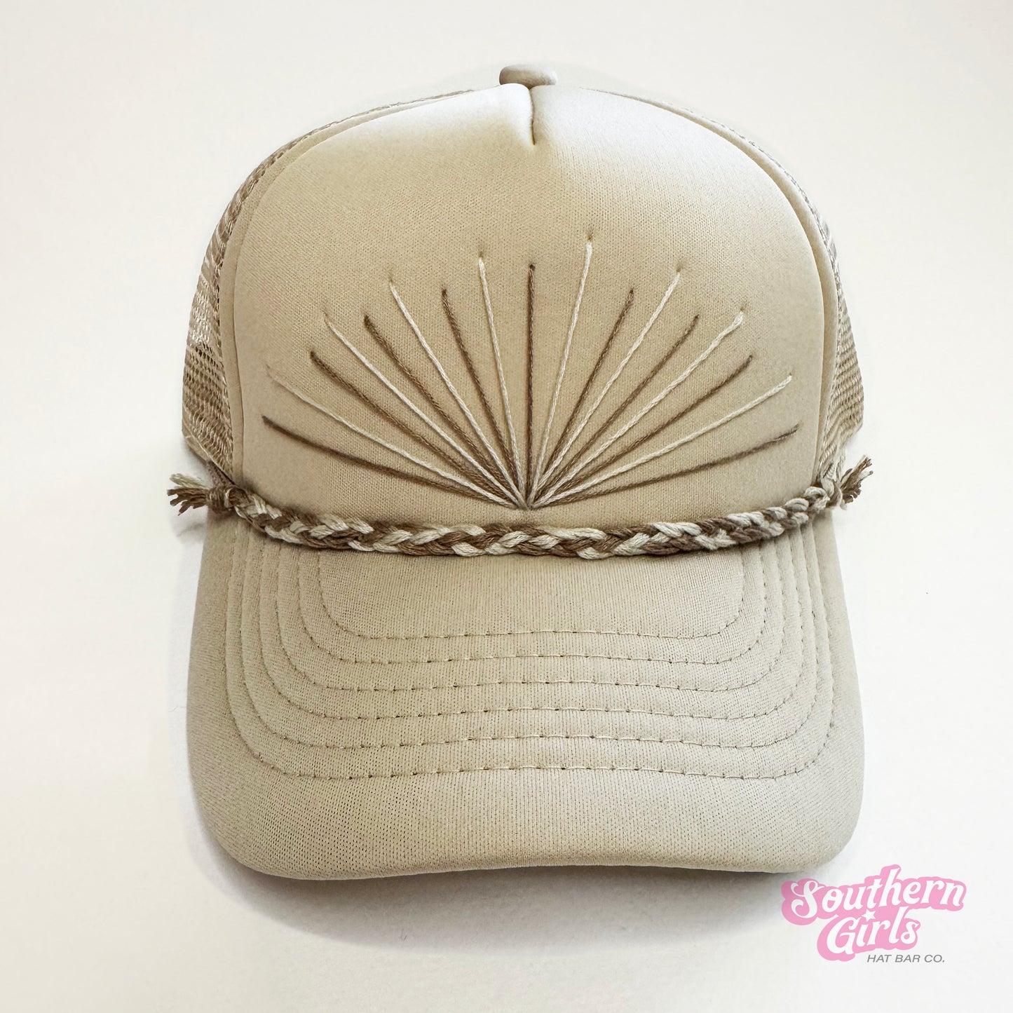Braided Sunburst Hat